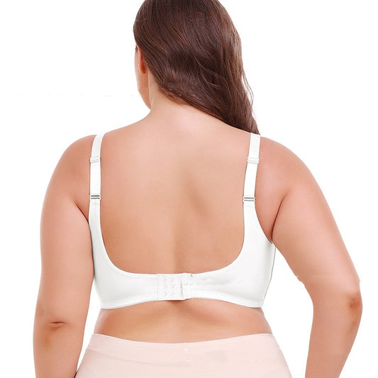 BreviBra Full Cup Plus-Size Thin Bra – Breast Holding Support Underwear for Women (S–6XL, 3/4 Cup)