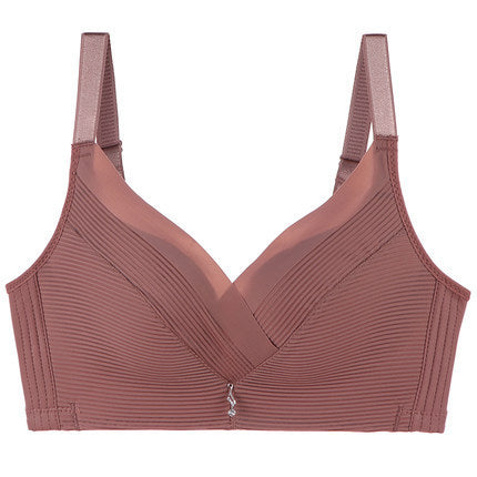 BreviBra Wireless Seamless Lifting Bra – 3/4 Cup, Push-Up Support, Adjustable Back Closure