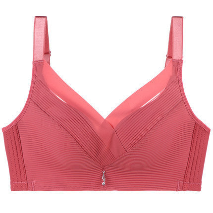 BreviBra Wireless Seamless Lifting Bra – 3/4 Cup, Push-Up Support, Adjustable Back Closure