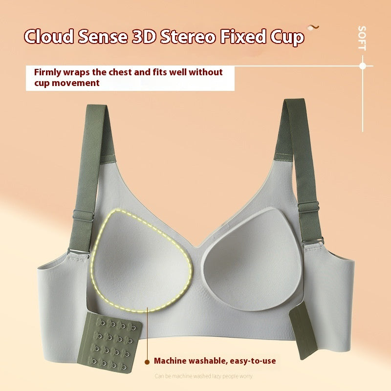 BreviBra Women’s Adjustable Bra – Soft Support, Breath-Holding Design, Everyday Comfort Lingerie